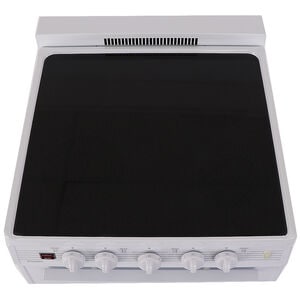 Premier 24 in. 3 cu. ft. Electric Range with Smoothtop Burners - White, , hires