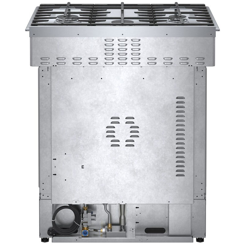 Bosch Benchmark 30 in. 4.8 cu. ft. Standard Convection Slide-In Gas Range with 5 Sealed Burners - Stainless Steel, , hires
