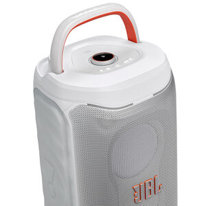 JBL PartyBox 130 Portable Party Speaker with JBL Legendary Sound, Dynamic Lightshow & Foldable Ergonomic Handle - White, , hires