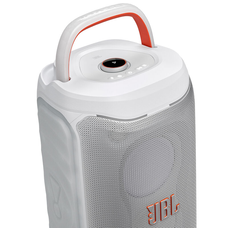 JBL PartyBox 130 Portable Party Speaker with JBL Legendary Sound, Dynamic Lightshow & Foldable Ergonomic Handle - White, , hires