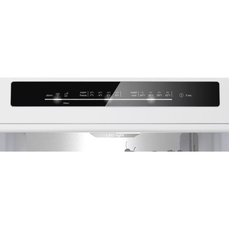 Bosch 500 Series 24 in. 12.8 cu. ft. Smart Counter Depth Bottom Freezer Refrigerator - Stainless Steel, , hires