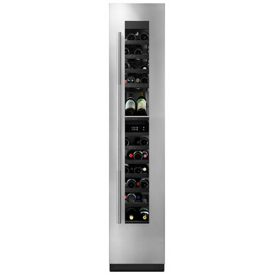 JennAir Rise 18 in. Wine Column Panel Right Swing - Stainless Steel | JKWPHR18RL