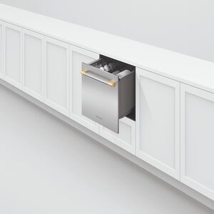 Fisher & Paykel Door Panel for Integrated Single Drawer Dishwasher - Stainless Steel, , hires