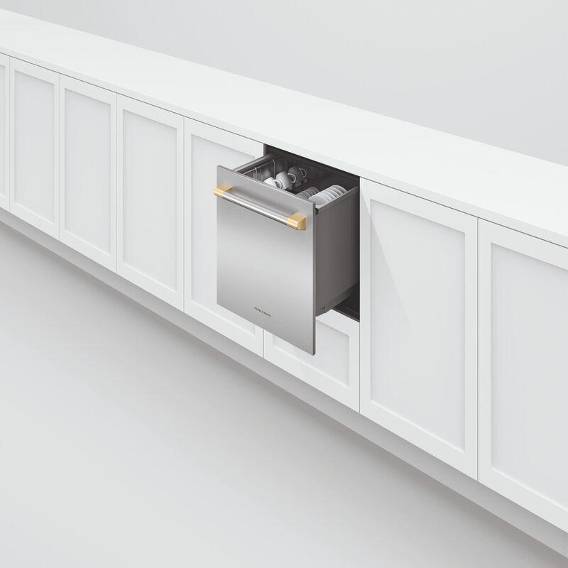 Fisher & Paykel Door Panel for Integrated Single Drawer Dishwasher - Stainless Steel, , hires