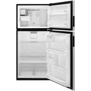 Whirlpool 30 in. 18.2 cu. ft. Top Freezer Refrigerator with Ice Maker - Stainless Steel, , hires