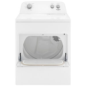Whirlpool 30 in. 7.0 cu. ft. Electric Dryer with 12 Dryer Programs & Wrinkle Care - White, , hires
