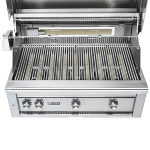 Lynx Professional 36 in. 3-Burner Built-In Natural Gas Grill with Rotisserie & Smoker Box - Stainless Steel, , hires