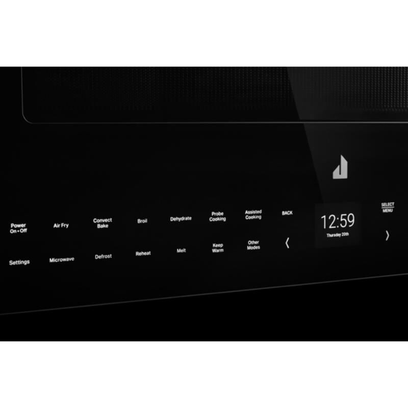 JennAir Noir 30 in. 1.1 cu. ft. 950W Smart Built-In Microwave with Convection & Sensor Cooking - Stainless Steel, , hires