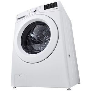 LG 27 in. 5.0 cu. ft. Stackable Front Load Washer with 6 Motion Technology, Tub Clean System & Speed Wash Cycle - White, , hires
