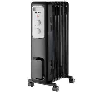 Pelonis 1500 W Radiant Space Heater with 3 Heat Settings & Overheat Safety Shut-Off - Black, , hires
