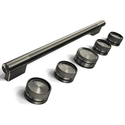 KitchenAid Handle and Knob Hardware Accessory Kit for 30 in. Commercial-Style Induction Range - Black Ore | W11774735