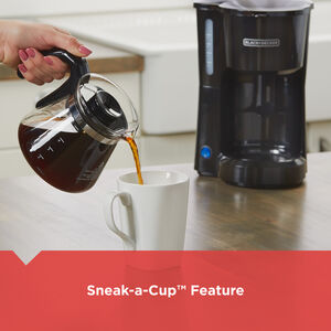 Black & Decker 5-Cup Coffee Maker - Black, , hires