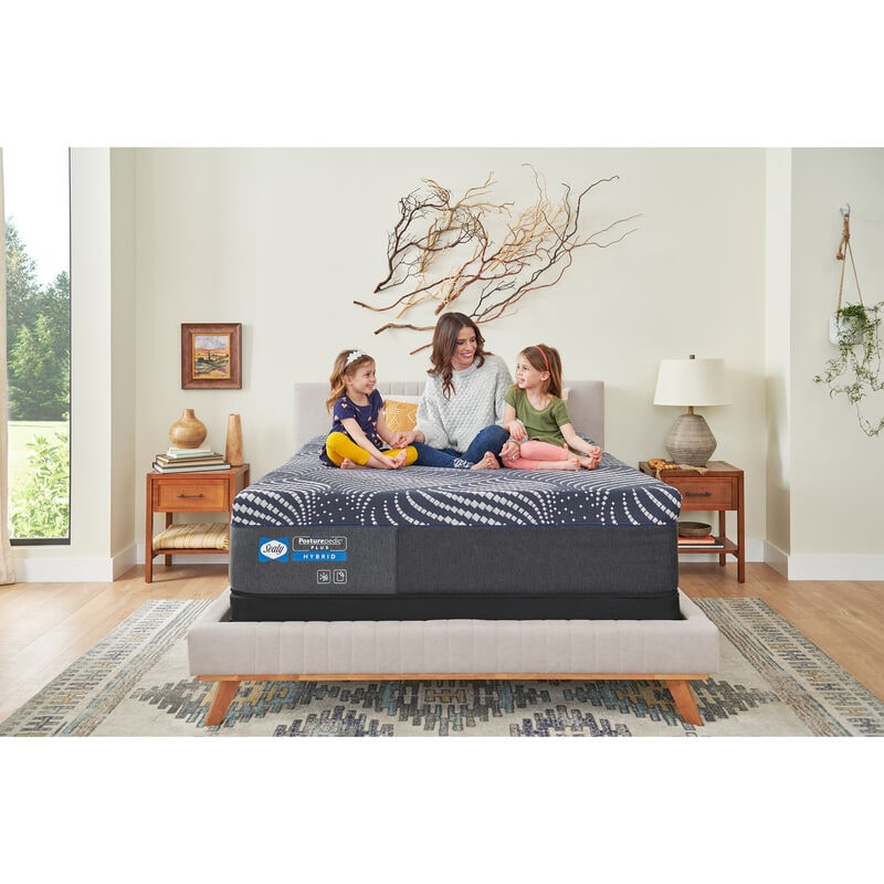 Sealy Posturepedic Plus Highpoint Hybrid Firm - Queen Mattress, , hires