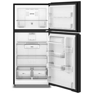 Whirlpool 30 in. 19.3 cu. ft. Garage-Ready Top Freezer Refrigerator - Black, , hires
