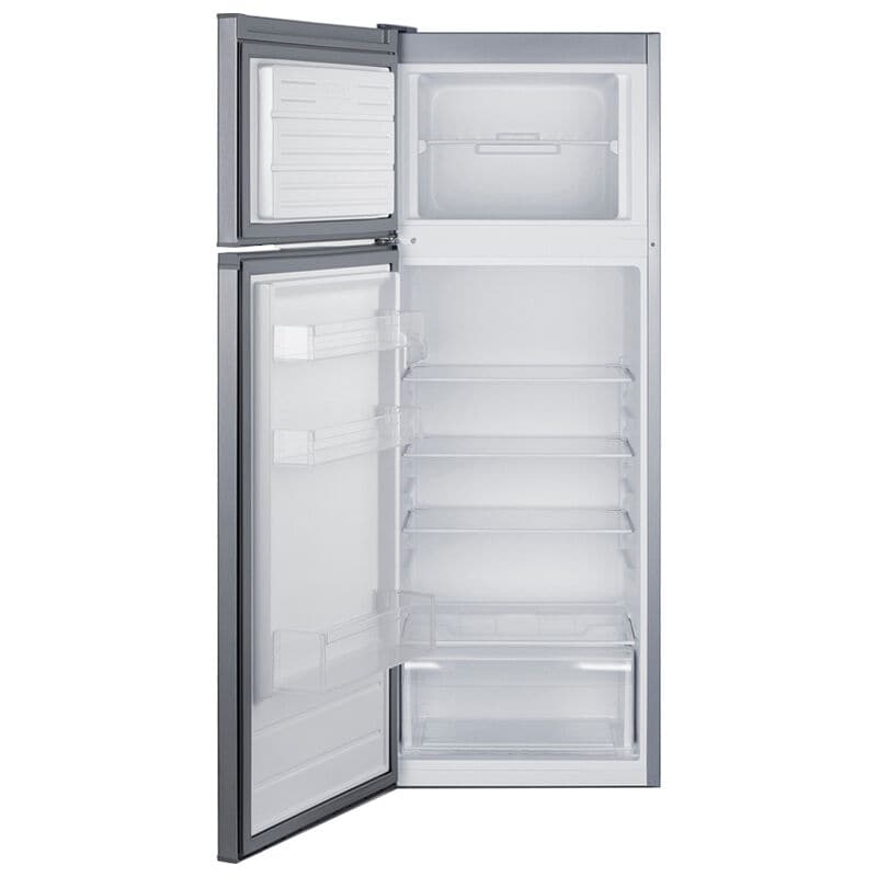 Summit 22 in. 7.4 cu. ft. Top Freezer Refrigerator - Stainless Look, , hires