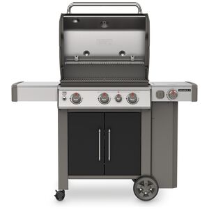 Weber Genesis II E-335 3-Burner Liquid Propane Gas Grill with Side Burner & Sear Burner - Black, , hires