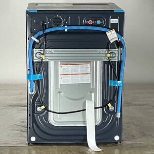 GE Profile 28 in. 5.3 cu. ft. Smart Stackable Front Load Energy Star Washer with UltraFresh Vent System+, Sanitize & Steam Cycle - Sapphire Blue (Open Box Excellent Condition), , hires