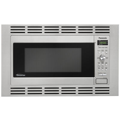 Panasonic 30 in. Trim Kit for Microwaves - Stainless Steel | NNTK732SS