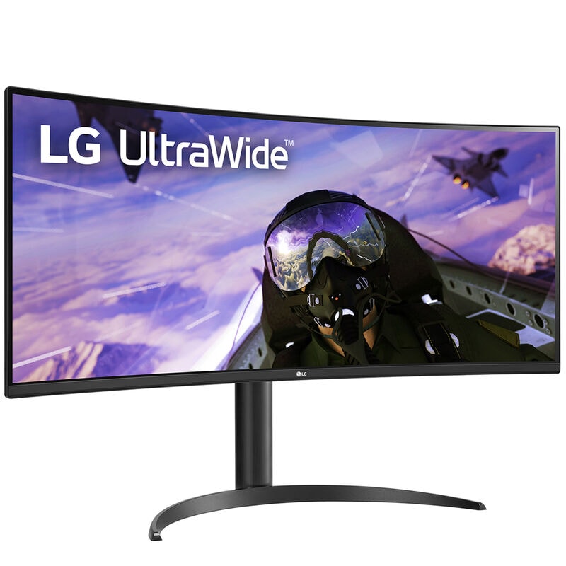 LG 34" UltraWide QHD HDR Curved Gaming Monitor with AMD FreeSync Premium 160Hz Refresh Rate, , hires
