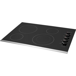 Frigidaire 30 in. 4-Burner Electric Cooktop with Power Burner - Stainless Steel, Stainless Steel, hires