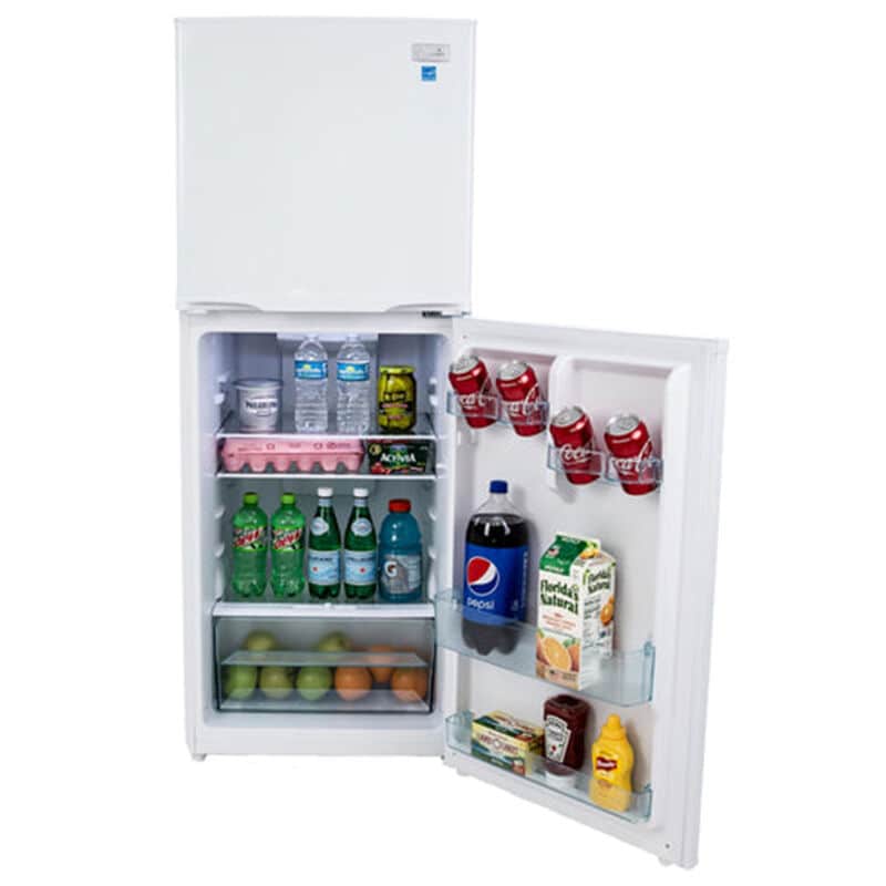 Avanti 22 in. 7 cu. ft. Top Freezer Refrigerator - White, , hires