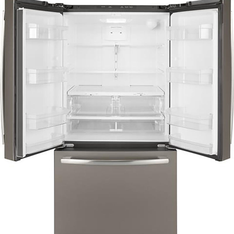 GE 36 in. 27.0 cu. ft. French Door Refrigerator with Internal Water Dispenser - Slate, Slate, hires