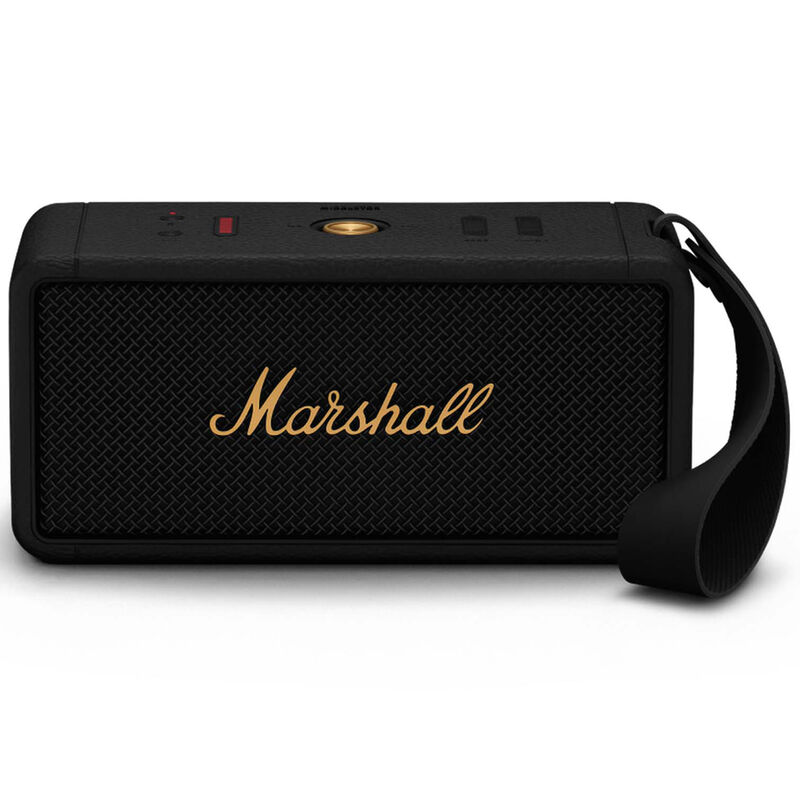 Marshall Middleton Bluetooth Speaker - Black | P.C. Richard & Son