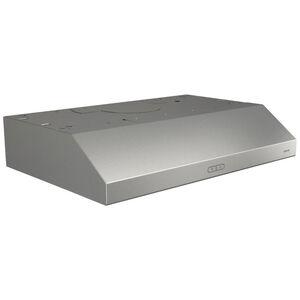 Broan BCDF1 Series 36 in. Standard Style Range Hood with 3 Speed Settings, 375 CFM, Convertible Venting & 2 LED Lights - Stainless Steel, , hires