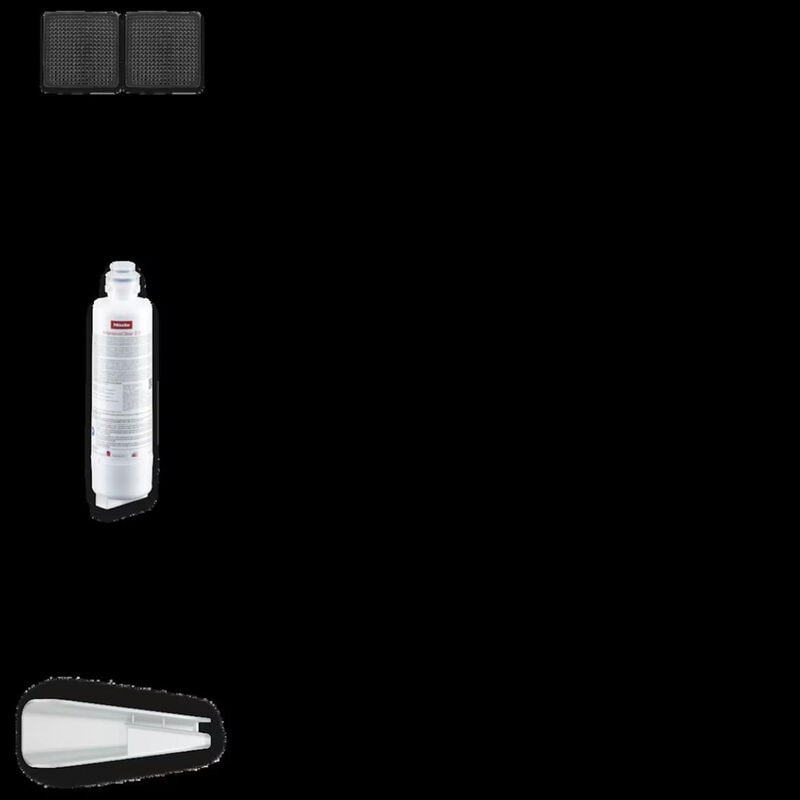 Miele MasterCool Series 30 in. 16.5 cu. ft. Built-In Smart Counter Depth Bottom Freezer Refrigerator with Internal Water Dispenser - Custom Panel Ready, , hires