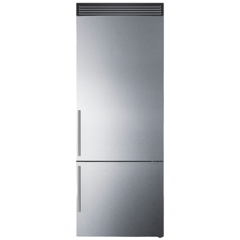 Summit Decorative Refrigerator Grill - Black, , hires