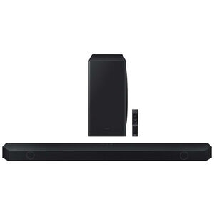 Samsung - Q Series 5.1.2ch Dolby Atmos Soundbar with Wireless Subwoofer and Q-Symphony - Black