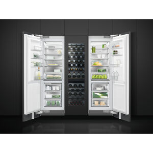 Fisher & Paykel Series 9 24 in. 11.9 cu. ft. Built-in 4-Drawers Upright Freezer with Ice-Maker & Adjustable Shelves - Custom Panel Ready, , hires