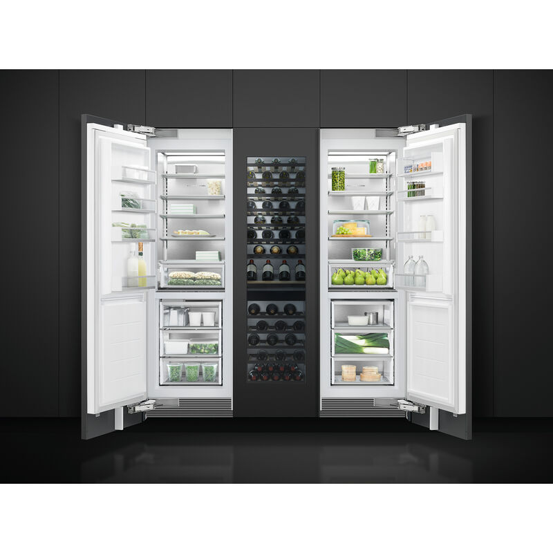 Fisher & Paykel Series 9 24 in. 11.9 cu. ft. Built-in 4-Drawers Upright Freezer with Ice-Maker & Adjustable Shelves - Custom Panel Ready, , hires