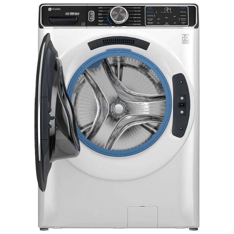 GE Profile 28 in. 5.3 cu. ft. Smart Stackable Front Load Energy Star ...