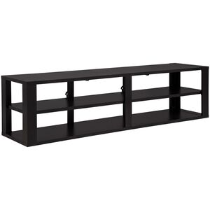 Living Style 84 in. TV Stand - Black, , hires