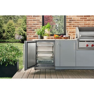 Wolf 42 in. 3-Burner Built-In Liquid Propane Gas Grill with Rotisserie, Sear Burner & Smoker Box - Stainless Steel, , hires