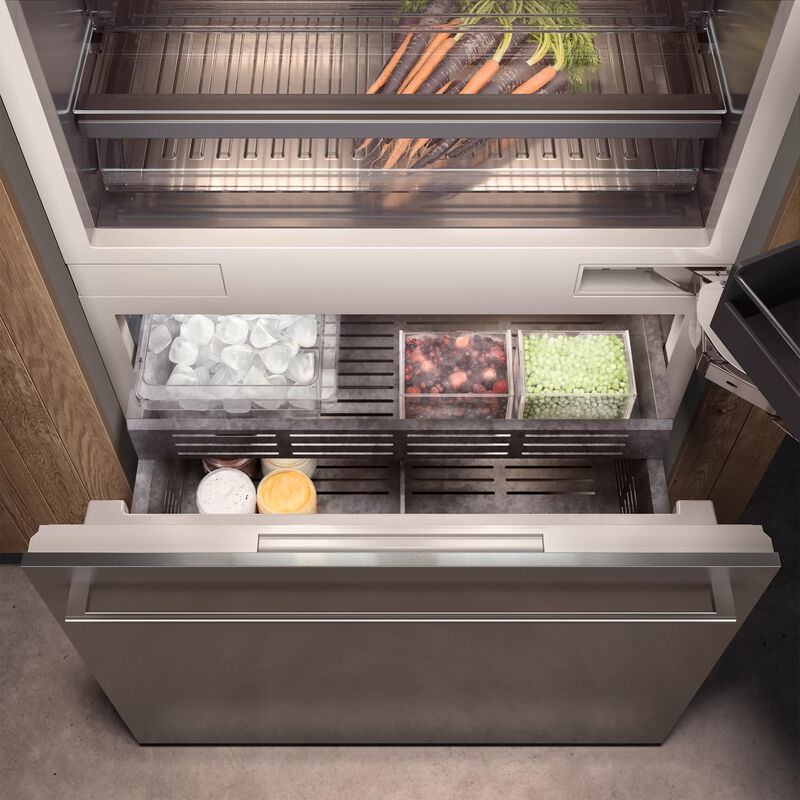 Gaggenau Vario 400 Series 36 in. Built-In 19.5 cu. ft. Smart Counter Depth Bottom Freezer Refrigerator - Custom Panel Ready, , hires