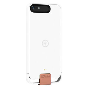 Duracell Powermat iPhone 5 Wireless Case - White, , hires
