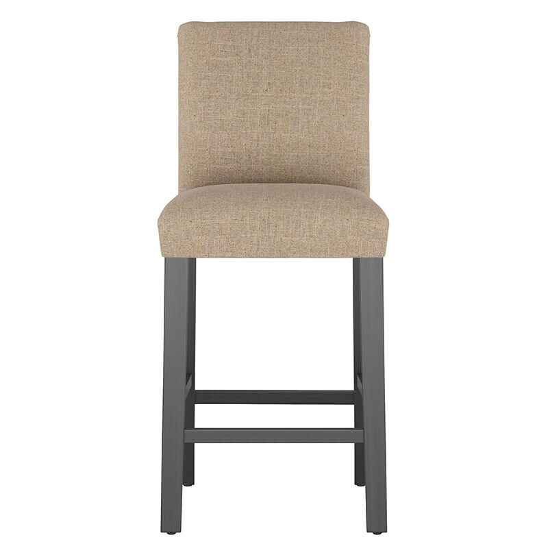 Skyline Furniture 31" Barstool in Linen Fabric - Sandstone, Sandstone, hires