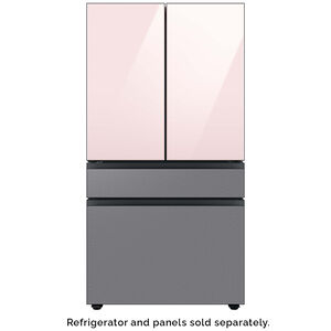 Samsung BESPOKE 4-Door French Door Middle Panel for Refrigerators - Stainless Steel, , hires