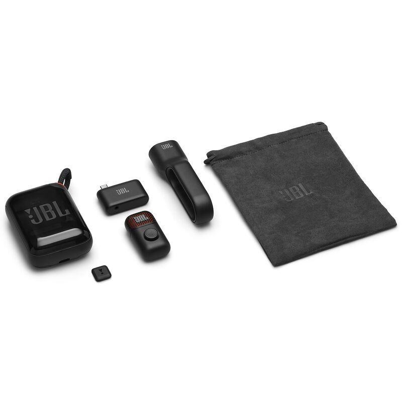 JBL Easysing Mic Mini Portable AI-Powered Microphone with Real-Time Vocal Removal - Black, , hires