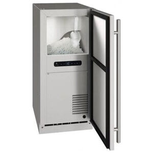 U-Line Outdoor Collection Series 15 in. Ice Maker with 30 Lbs. Ice Storage Capacity & Digital Control - Stainless Steel, , hires