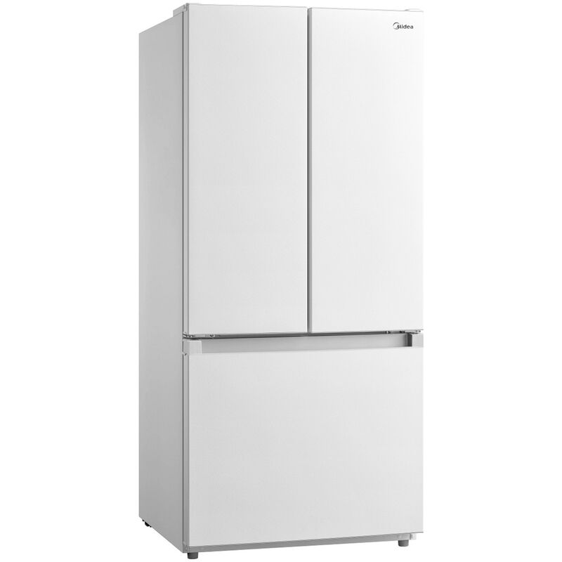Midea 30 in. 18.4 cu. ft. French Door Refrigerator - White, White, hires