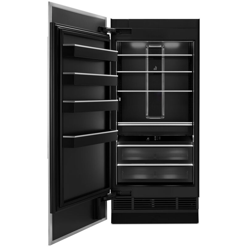 JennAir 36 in. Left-Hinged Built-In 20.0 cu. ft. Smart Counter Depth Freezerless Refrigerator with Internal Water Dispenser - Custom Panel Ready, , hires