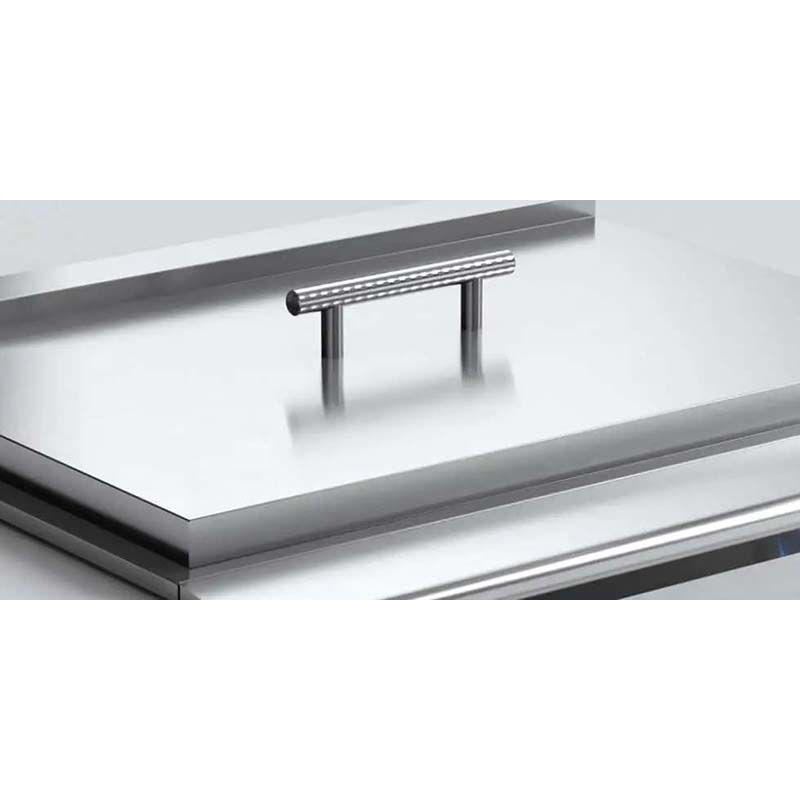 XO Pro-Grade 30 in. Built-In Natural Gas Flat Top Griddle - Stainless Steel, , hires