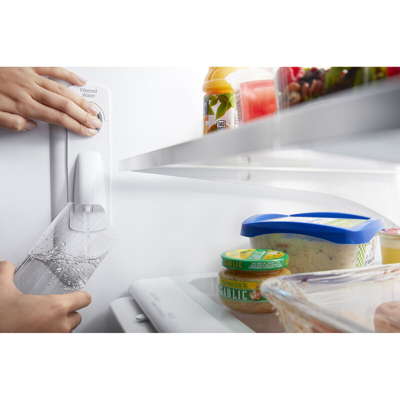 Whirlpool 36 in. 25.2 cu. ft. French Door Refrigerator with Internal Water Dispenser - Fingerprint Resistant Stainless, Fingerprint Resistant Stainless, hires