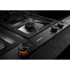 Gaggenau Vario 200 Series 24 in. 4-Burner Natural Gas Cooktop with Simmer Burner - Stainless Steel, , hires