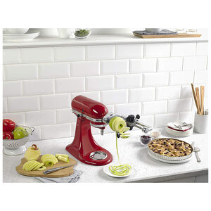 KitchenAid Spiralizer with Peel, Core, and Slice Stand Mixer Attachment, , hires