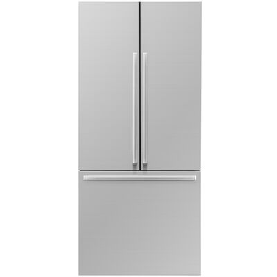 Dacor 36 in. 21.3 cu. ft. Built-In Smart Counter Depth French Door Refrigerator with Internal Water Dispenser - Custom Panel Ready | DRF367500AP