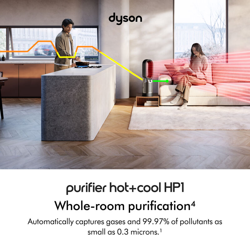Dyson Purifier Hot+Cool HP1 - Black / Nickel, , hires